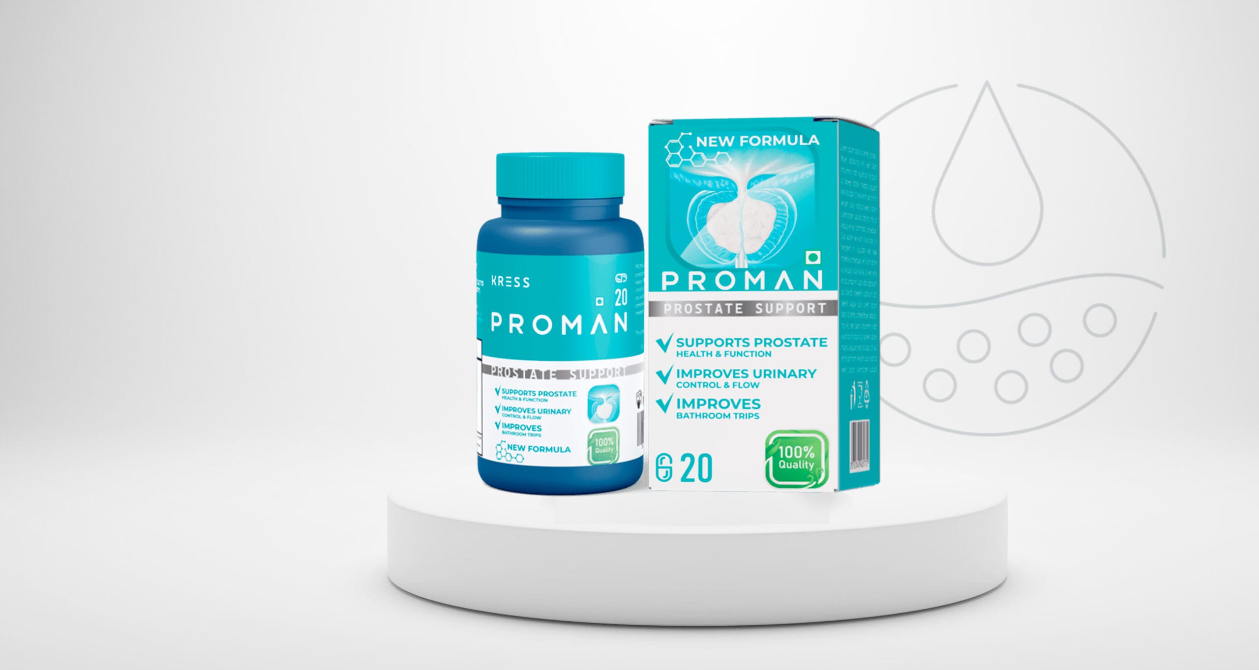 Proman Men's Wellness – Prostate and Vitality Support Banner
