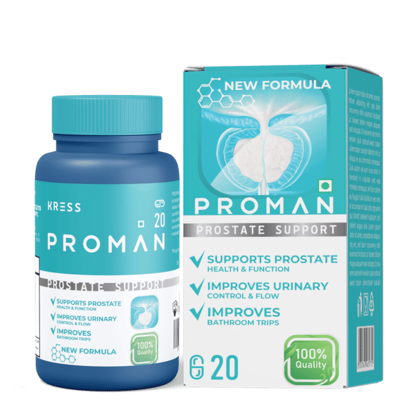 Proman Prostate Support Capsules – Herbal Formula for Men’s Health in India